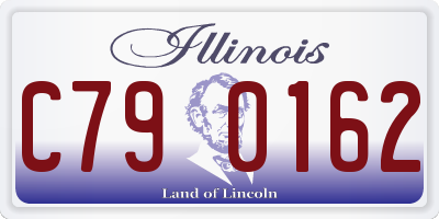 IL license plate C790162