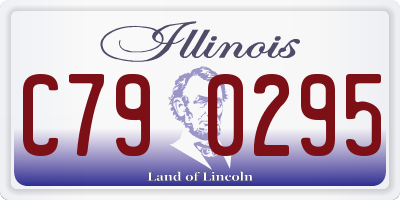 IL license plate C790295