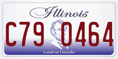 IL license plate C790464