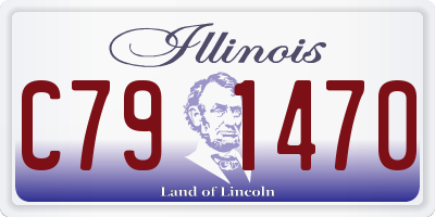 IL license plate C791470