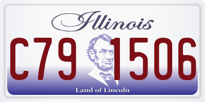IL license plate C791506