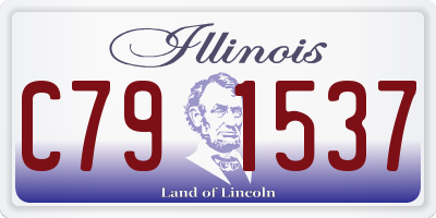 IL license plate C791537