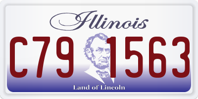 IL license plate C791563
