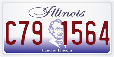 IL license plate C791564