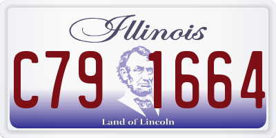 IL license plate C791664