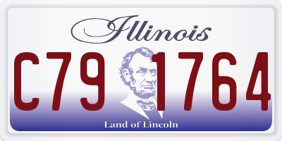 IL license plate C791764