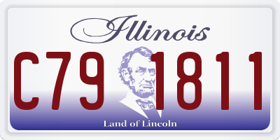 IL license plate C791811