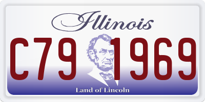 IL license plate C791969