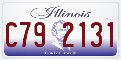IL license plate C792131