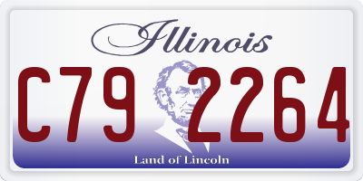 IL license plate C792264