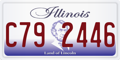 IL license plate C792446