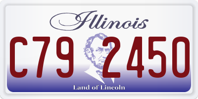 IL license plate C792450