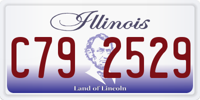 IL license plate C792529