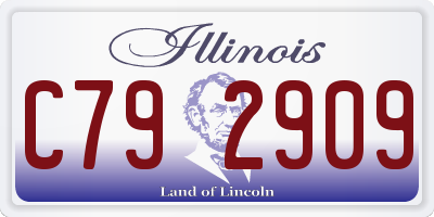 IL license plate C792909