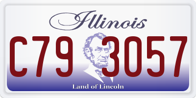 IL license plate C793057