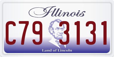 IL license plate C793131