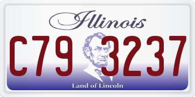 IL license plate C793237