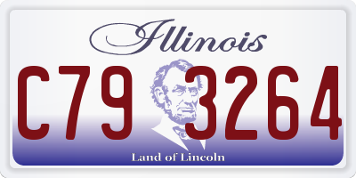 IL license plate C793264