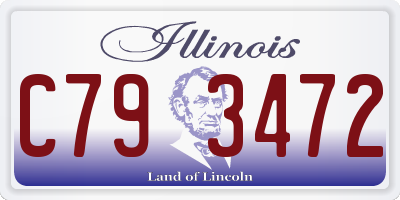 IL license plate C793472