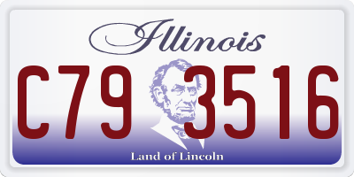 IL license plate C793516