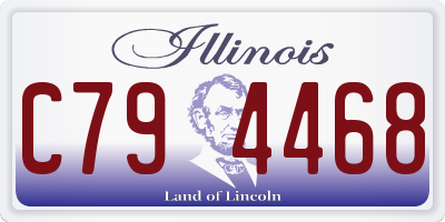 IL license plate C794468
