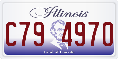 IL license plate C794970