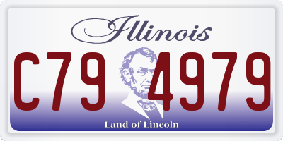 IL license plate C794979