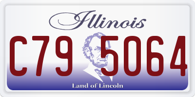 IL license plate C795064