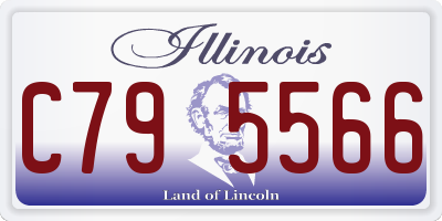 IL license plate C795566