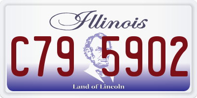 IL license plate C795902