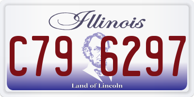 IL license plate C796297