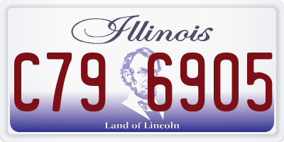 IL license plate C796905