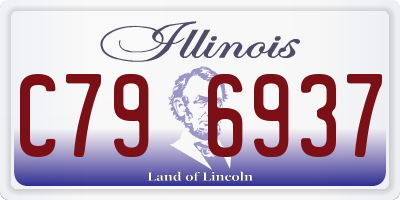 IL license plate C796937