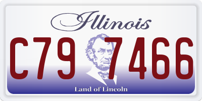 IL license plate C797466