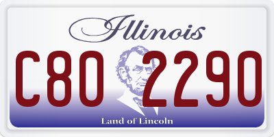 IL license plate C802290