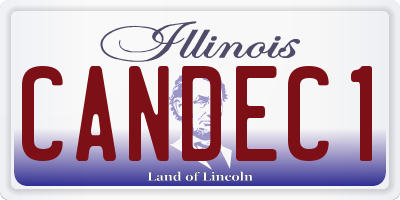 IL license plate CANDEC1