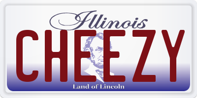 IL license plate CHEEZY