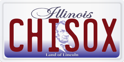 IL license plate CHISOX