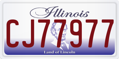 IL license plate CJ77977