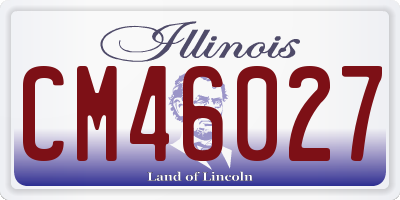 IL license plate CM46027