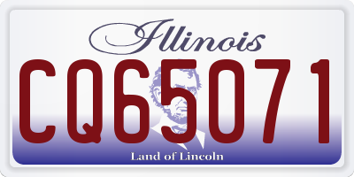 IL license plate CQ65071