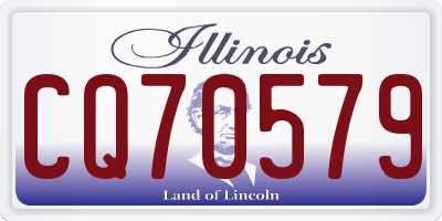 IL license plate CQ70579