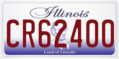 IL license plate CR62400