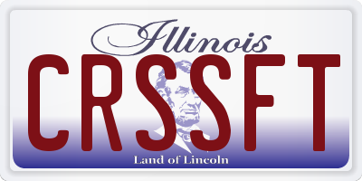 IL license plate CRSSFT