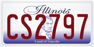 IL license plate CS2797