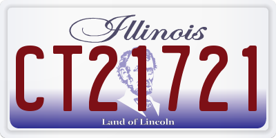 IL license plate CT21721