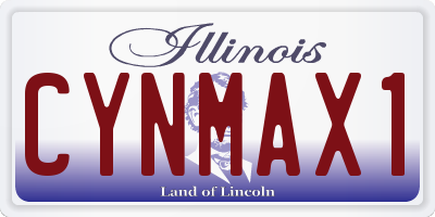 IL license plate CYNMAX1