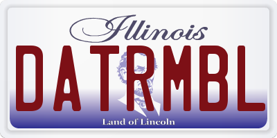 IL license plate DATRMBL