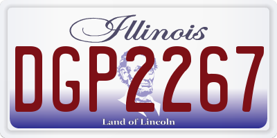 IL license plate DGP2267