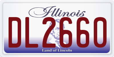 IL license plate DL2660